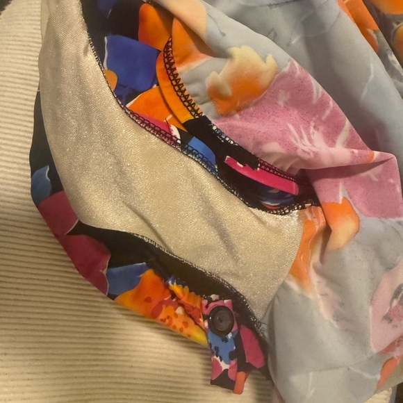 Maxine of Hollywood One-Piece Swimsuit – Tropical Floral Print, Size 16 - Picture 4 of 8